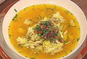 Columbian Chicken Soup