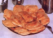 Sambusak (Filled Beef Pastries)